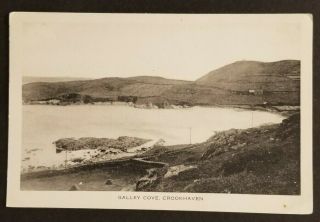 Vintage Ireland Galley Cove Crookhaven County Cork Real Picture Postcard