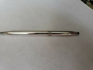 Vintage Cross Sterling Silver Classic Century Ballpoint Pen " Hers " Usa