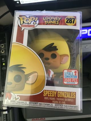 Looney Tunes Speedy Gonzales 2017 Nycc Fall Convention Exclusive Funko Pop Vinyl