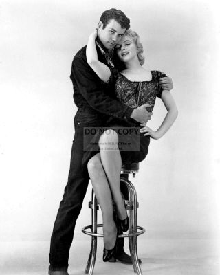 Marilyn Monroe & Don Murray In The Film " Bus Stop " 8x10 Publicity Photo (zz - 768)