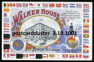 1001 - Toronto 1930s Walker House Hotel Advertising.  Maple Leaf