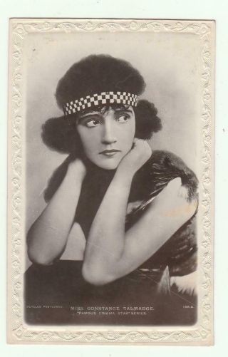 Miss Constance Talmadge Vintage 1920 