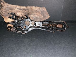 Antique Nylin 1909 Multi Tool With Several Tools