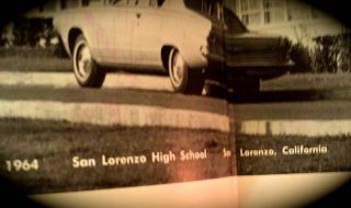 1964 San Lorenzo High School Yearbook Confederate East Bay Ca