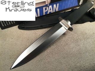 12 - 1/2 " Overall Cold Steel Taiwan Tai Pan San Mai Fixed Blade Knife Vg - 10 Steel