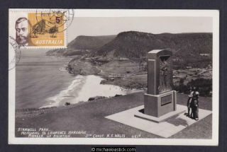 Australia Stanwell Park,  Memoriall To Lawrence Hargrave,  Nsw Postcard