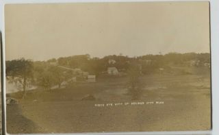 1910 Era Holmes City Minnesota Real Photo Postcard Rppc