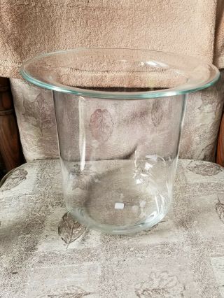 Retired Partylite Seville 3 - Wick Candle Holder Replacement Glass Only