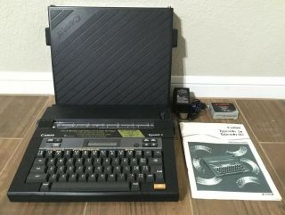 Vintage Electric Cannon Typewriter Typestar 5 S - 50 Word Processor