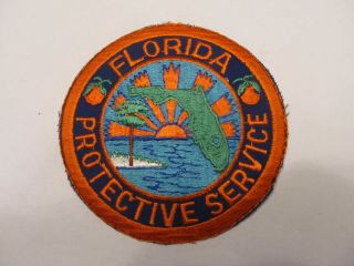 Florida State Protective Services Patch State Buildings Security