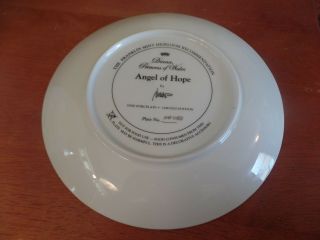 Franklin Diana,  Princess of Wales Angel of Hope Plate - HB 4180 1416 4