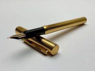 Vintage Dunhill Gemline Gold Filled Fountain Pen