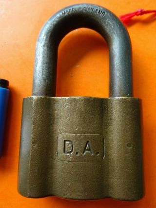 old antique padlocks from ABLOY finland old high security padlock lock key 3