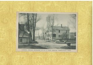 Ct Forestville Bristol 1908 - 39 Antique Postcard Houses At M E Campground Conn