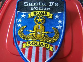 Santa Fe Police Bomb Squad Patch