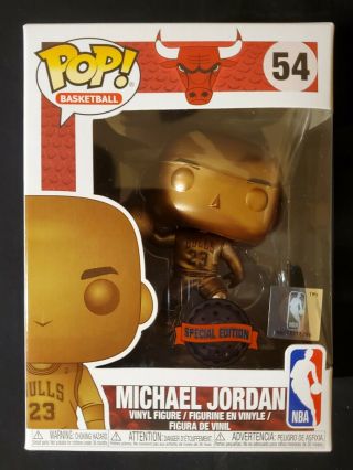 Funko Pop 54 Michael Jordan Bronze