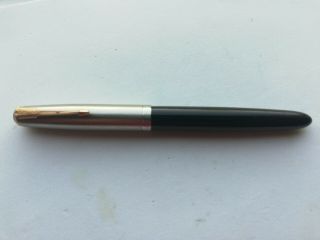Parker 51 Fountain Pen Aerometric Black With Deluxe Cap