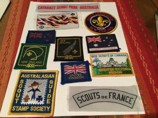 International Scout Patches From 16th World Jamboree In Australia