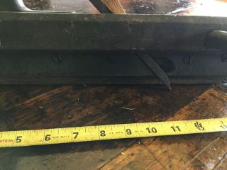Large 14,  Inch Long Wood Antique PLOW Molding PLANe 2