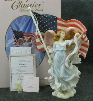 Seraphim Classics Angel Liberty Let Freedom Reign By Roman No.  84432