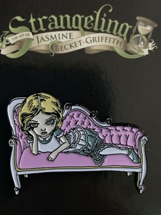 Jasmine Becket - Griffith Strangeling Enamel Pin Alice In Repose Exclusive Rare