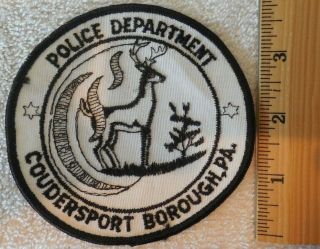 Coudersport Borough Pennsylvania Police Patch (sheriff,  Highway Patrol)