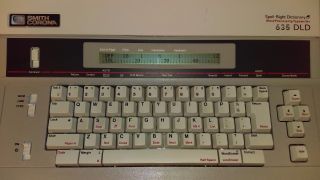 Smith Corona 635 DLD Word Processing Typewriter - 5