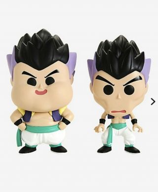 Dragon Ball Z Failed Fusion Gotenks 2 Pack Boxlunch Exclusive Funko Pop In Hand