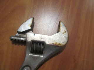 Vintage Diamond Diamalloy Duluth Calk & Horseshoe Adjustable Crescent Wrench 12 