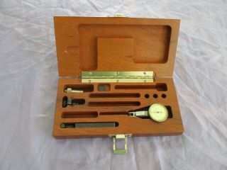 Vin Brown & Sharpe No 7030 - 1.  0005 Best Test Dial Indicator.  Jeweled In Orig Box