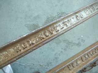 REX NOVELTY CO ANTIQUE CAST IRON BARBED WIRE FENCE STRETCHER SPLICER TOOL RANCH 7