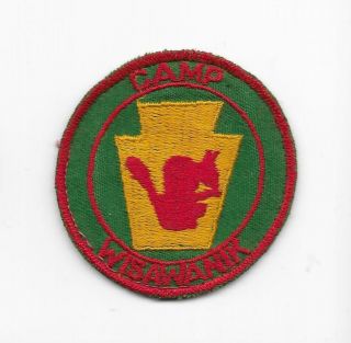 Camp Wisawanik Blair Bedford Council Vintage Boy Scouts Of America Bsa