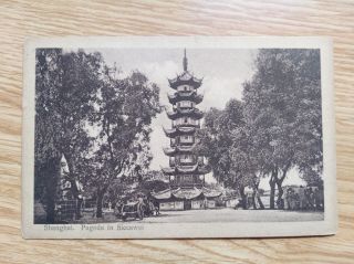 Old China Postcard - Pagoda In Siccawei - Shanghai