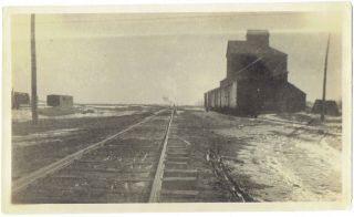 Vintage 1915 Postcard Railroad Tracks Train Depot Station Wwi Kearney Nebraska
