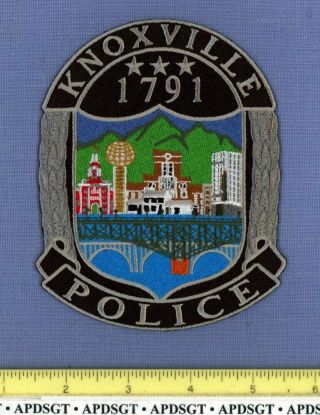 Knoxville Tennessee Sheriff Police Patch Bridge River Globe City Hall