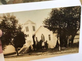 Real Photo Postcard of St Paul ' s Evangelical Reformed Church,  Barnsville MN 2
