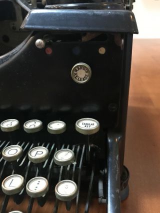 Vintage Antique ROYAL STANDARD Model 10 Typewriter Beveled Glass Sides & Keys 5