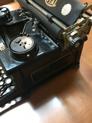 Vintage Antique ROYAL STANDARD Model 10 Typewriter Beveled Glass Sides & Keys 8