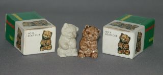 Wade Whimsies Series Of 60 Picture Box Versions Of 11 Bear Cub