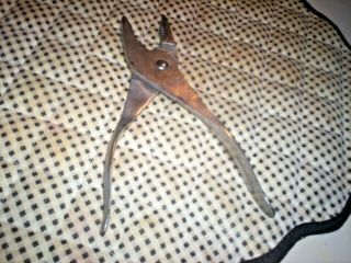 Vintage Snap - On Tools Vacuum Grip No.  47 Slip Joint Pliers Made In Usa
