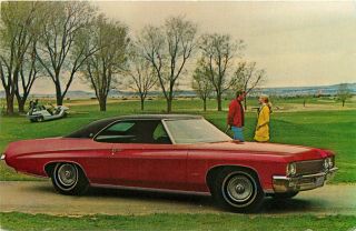 1971 Buick Centurion Formal Coupe Advertising Car Automobile Postcard