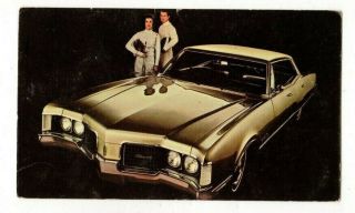 1968 Oldsmobile Ninety - Eight,  Dealership Postcard (university Olds,  Costa Mesa,  Ca)