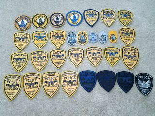 Tallahassee Police Patch Set