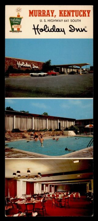 Vintage Elongated Pc Holiday Inn Advertising Murray Ky