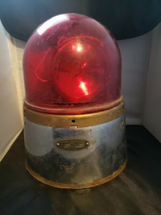 Vintage Federal Signal Type 176 Beacon Light