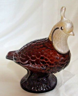 Avon Quail Decanter Deep Woods Mens Aftershave Cologne Perfume Collectible FULL 2