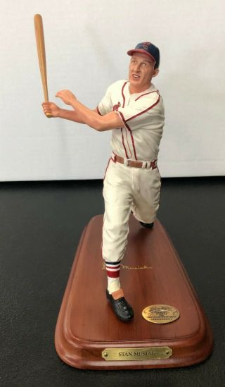 Danbury Stan Musial St.  Louis Cardinals Baseball Figurine Statue