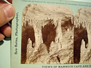 07.  Mammoth Cave,  72,  Kentucky,  Large Format Ben Hains 2