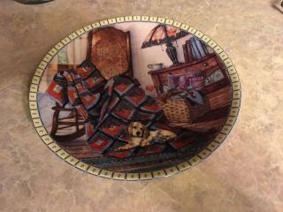 Warm Retreat Knowles Plate Cozy Country Corners
