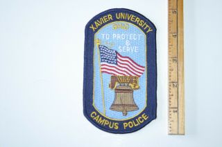 Oh: Xavier University Police Patch